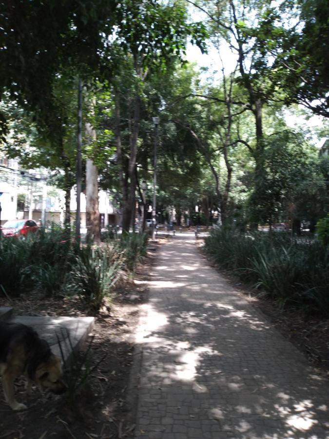 Charming Sunny Bedroom Overlooking Beautiful Amsterdam Avenue In Best Condesa Area Ciudad de México Exterior foto